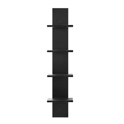 Utility Column 4-Tier Spine Wall Shelves