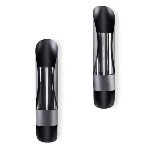 Wall Mount Hugging Metal Candle Sconces with Glass Inserts